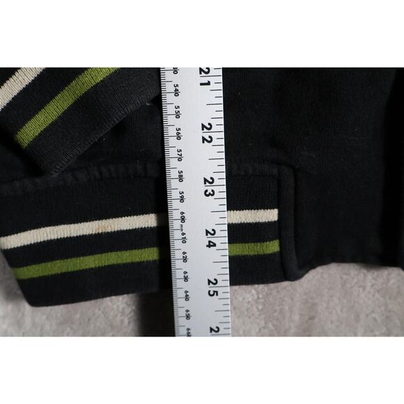 Young & Reckless Jacket Mens XL Black Camo Varsity Snap Button Streetwear Cult - Picture 5 of 6